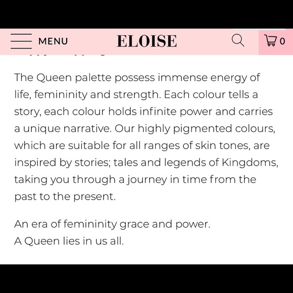 ❗️SOLD❗️Brand New Eloise The Queen Eyeshadow Palette - Picture 9 of 14